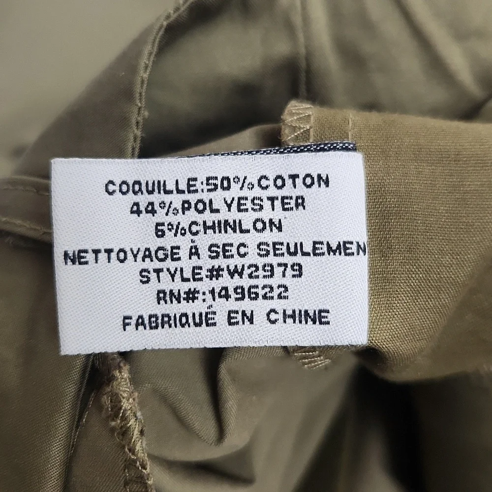 Walter Baker Army Sterling Easy Fit High Rise Pants Size 12
